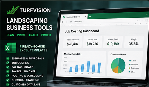 Landscaping Business Spreadsheet Bundle